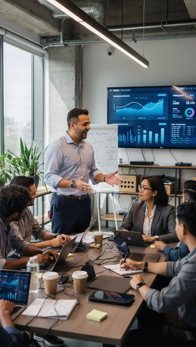 Modern office environment